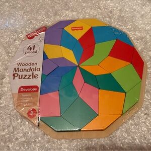 Fisher-Price Colorful Wooden Puzzle